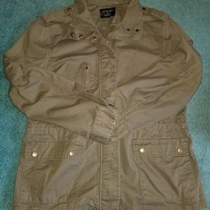 Olive Parka Jacket